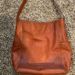 Frye leather hobo bag
